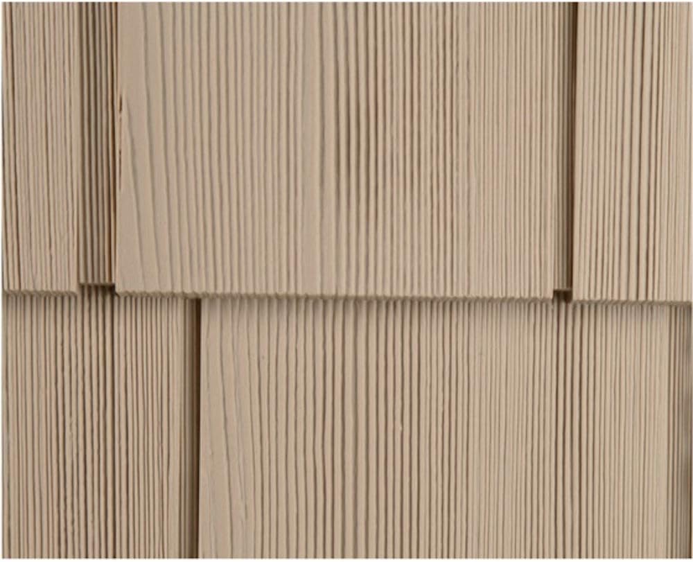 Polaris Homeside Select Double 7in. Cedar Shake Vinyl Siding (1/2 Square) Pebble Clay