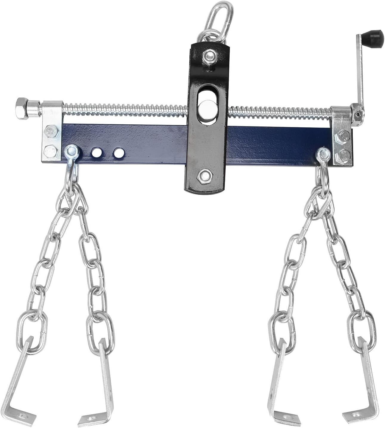 BIG RED AT32100UR Engine Hoist Shop Crane Accessory: Steel 3 Position Engine Leveler with Adjustable Handle, 3/4 Ton (1,500 lb), Blue