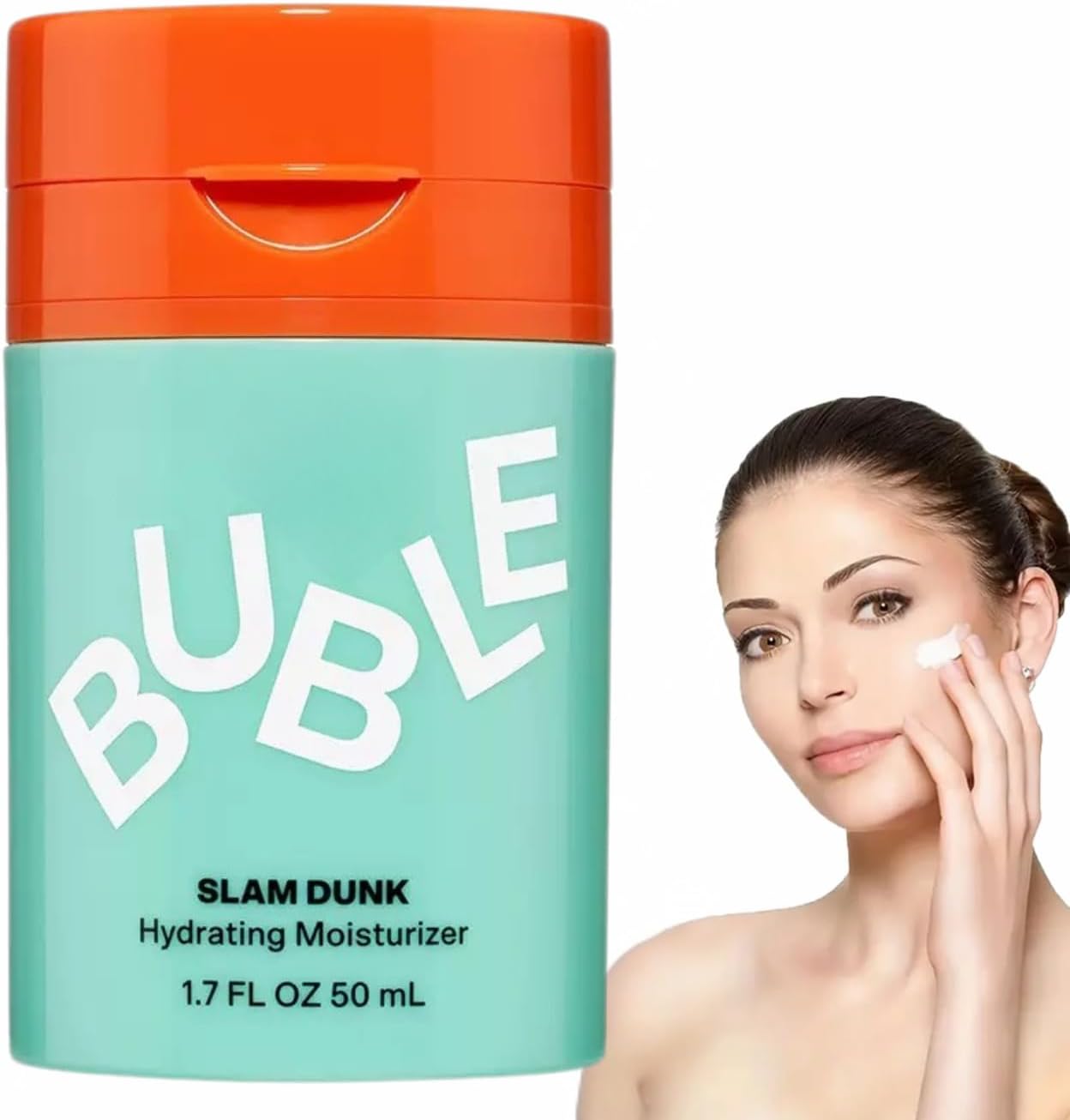 Bub~ble Skincera Slam Dunk Hydrating Face Moisturising Cream，Bubble Vitamin E+aloe Vera Gel Hydrating and Moisturizing Cream，Slam Dunk Facial Moisturizing Nourishing Skin Care,50ml