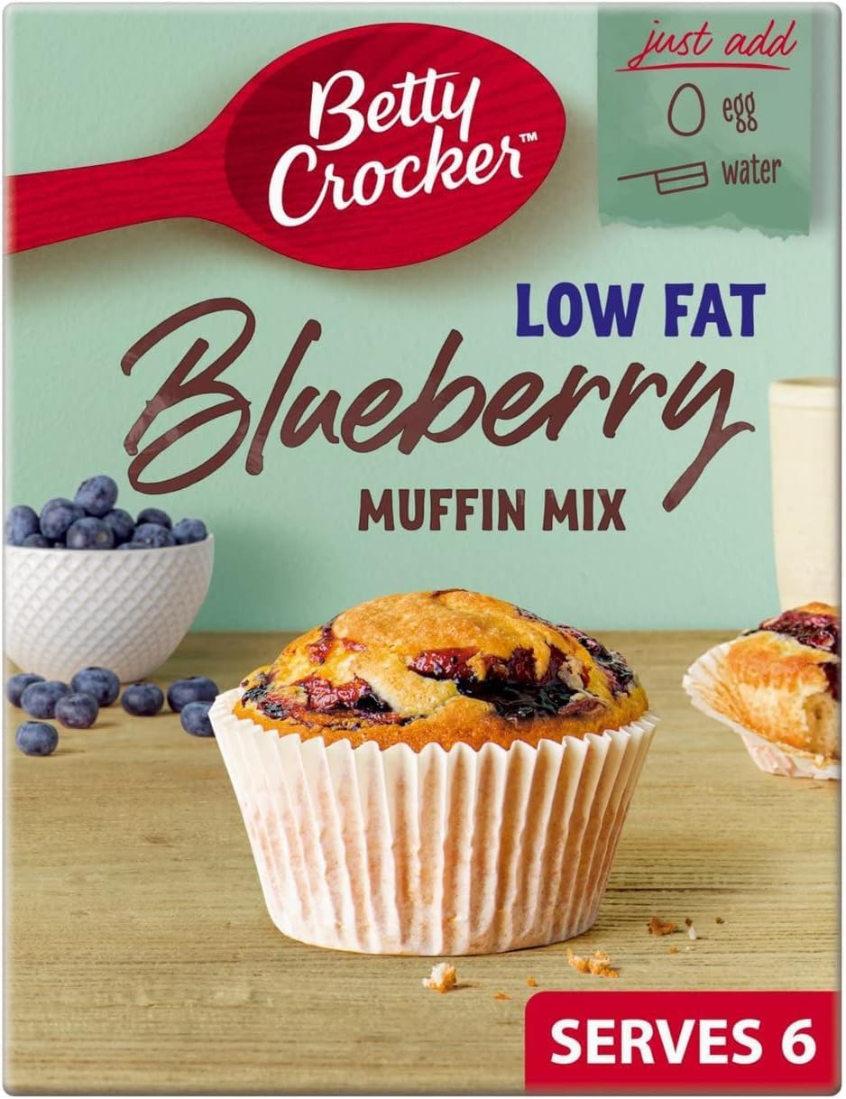 Betty Crocker Low Fat Blueberry Muffin Mix, 335g