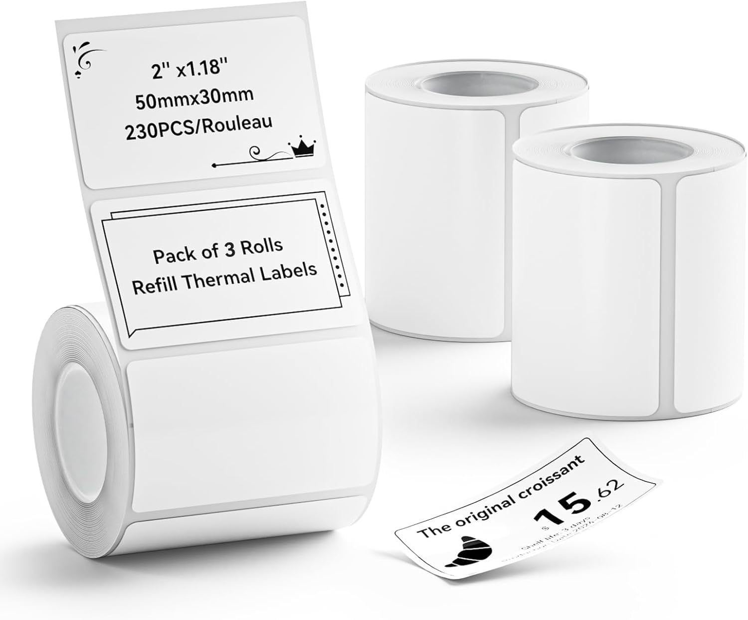 NIIMBOT Waterproof Labels 50x30mm for B1/B2/B21/B3/K2/K3/K4 Label Printer