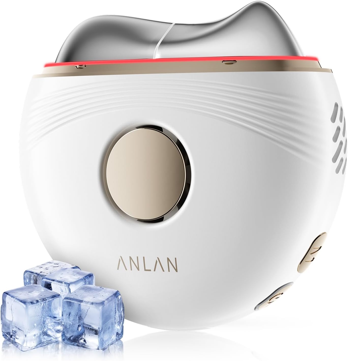 ANLAN Gua Sha Tool for Face Yoga with Red Light Therapy, Heated Massager for Face & Body, Facial Sculpting Device for Skin Lift, Facial Anti-Aging & Toning Device