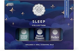 Woolzies Sleep Collection Essential Oil Blend Set | Incl. Sweet Dreams, Relax, & Stress Free Oils |
