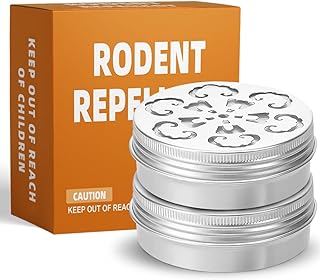 Mouse Repellent for Car Engines, Mice Repellent for Cars Under Hood,Rats Deterrent, Mice Repellent for House, Peppermint Oil to Repel Mice and Rats, RV Mice Away, Environmentally Friendly, 2 Pack