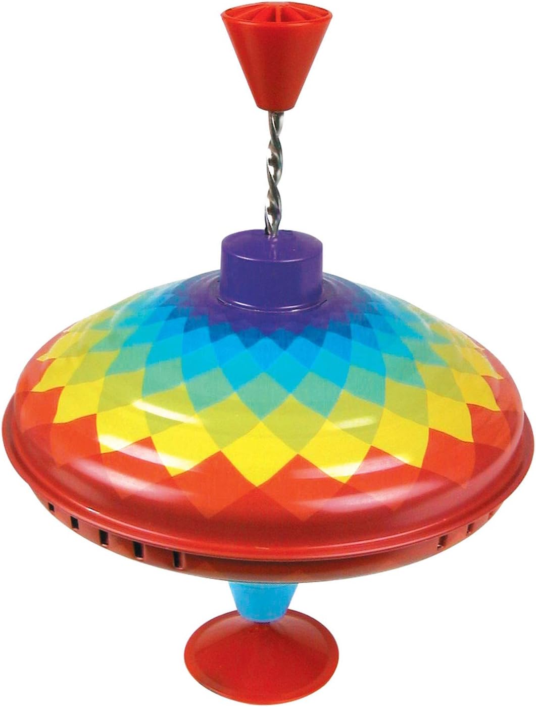 Tobar Rainbow Humming Top Traditional Spinning Toy