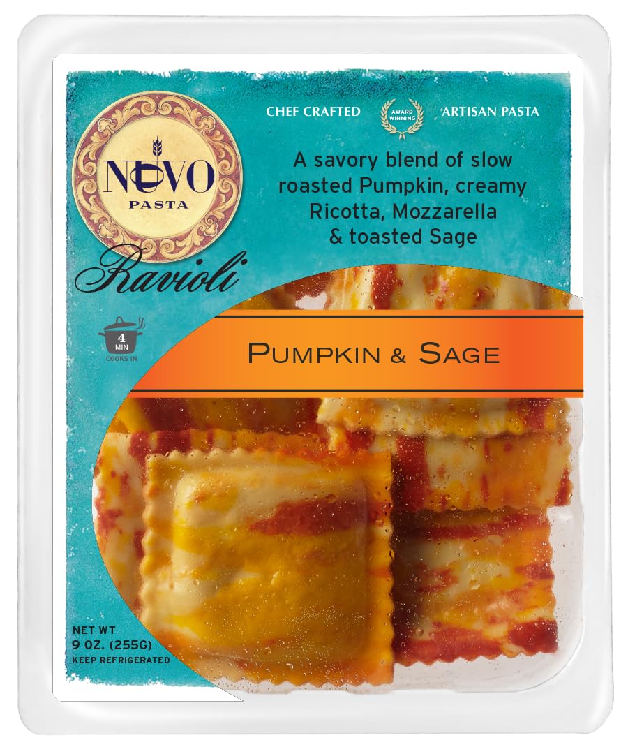Nuovo Pumpkin & Sage Ravioli (Case of 6)
