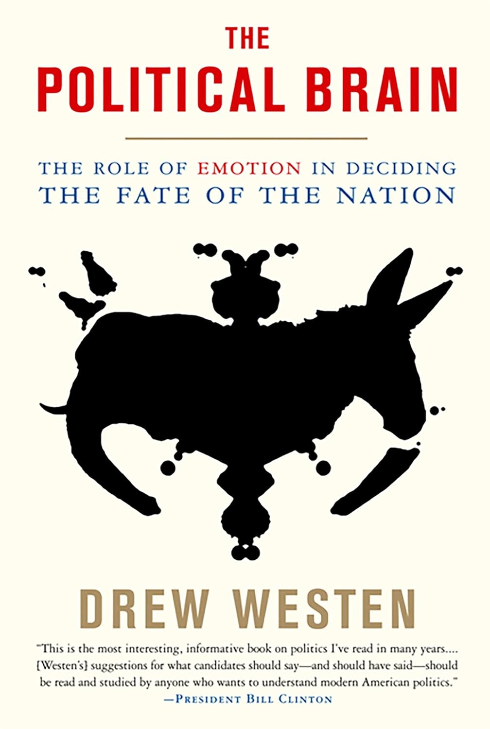 The Political Brain The Role Of Emotion In Deciding The Fate Of The Nation