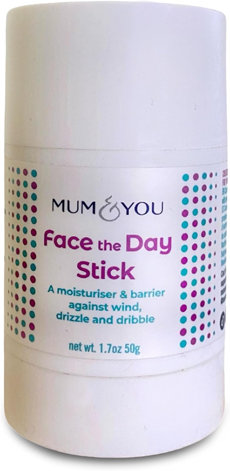 Mum & You Baby Face the Day Stick – Natural baby Moisturiser with Sunflower, Coconut Oil & Shea Butter, Soothes Eczema, Teething Protection, Dribble Rash & Protects Skin–For Babies, Kids & Family Use