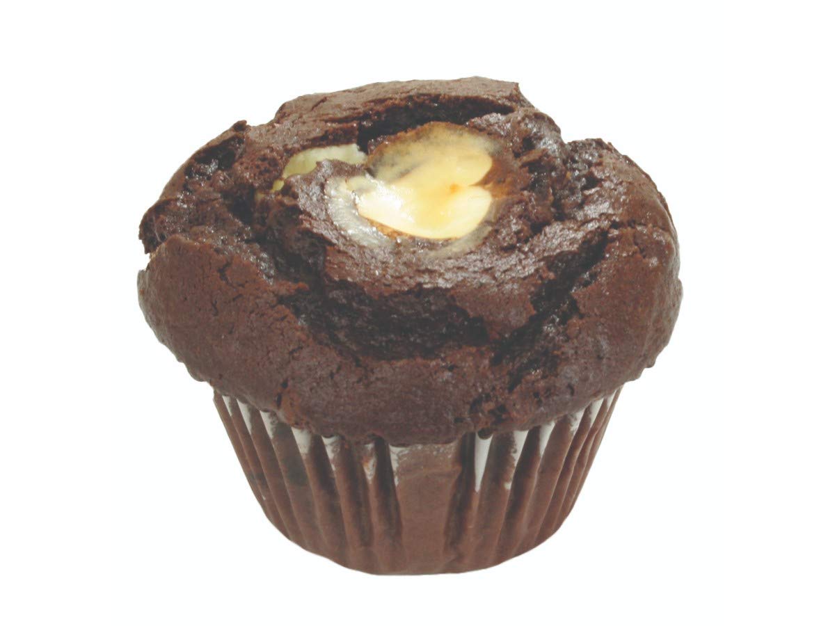 Davids Cookies Chocolate and Cream Cheese Muffin, 6 Ounce -- 12 per case.