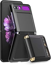 araree Aero Flex Samsung Galaxy Z Flip 5g(2020) Case with Hinge Protection, Protective Slim Cover Protective Body (PC) with Hinge Protector (TPU), for Samsung Galaxy Z Flip - Black