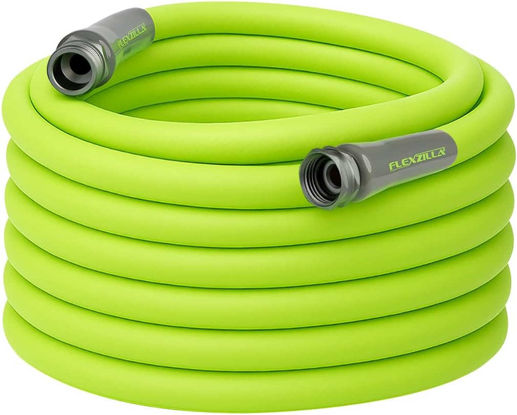 Flexzilla Garden Hose 5/8 in. x 75 ft., Lightweight All-Weather Water Hose, Durable and Flexible, Leak-Free Connections