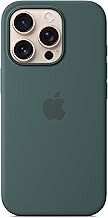 Apple iPhone 16 Pro Silicone Case with MagSafe and Camera Control - Lake Green ​​​​​​​
