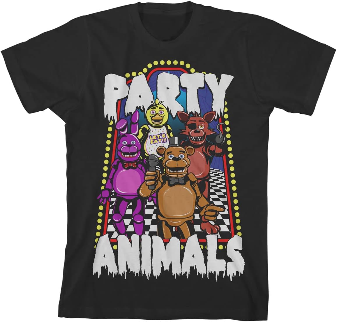 Five Nights at Freddy's Party Animals Boy's T-Shirt