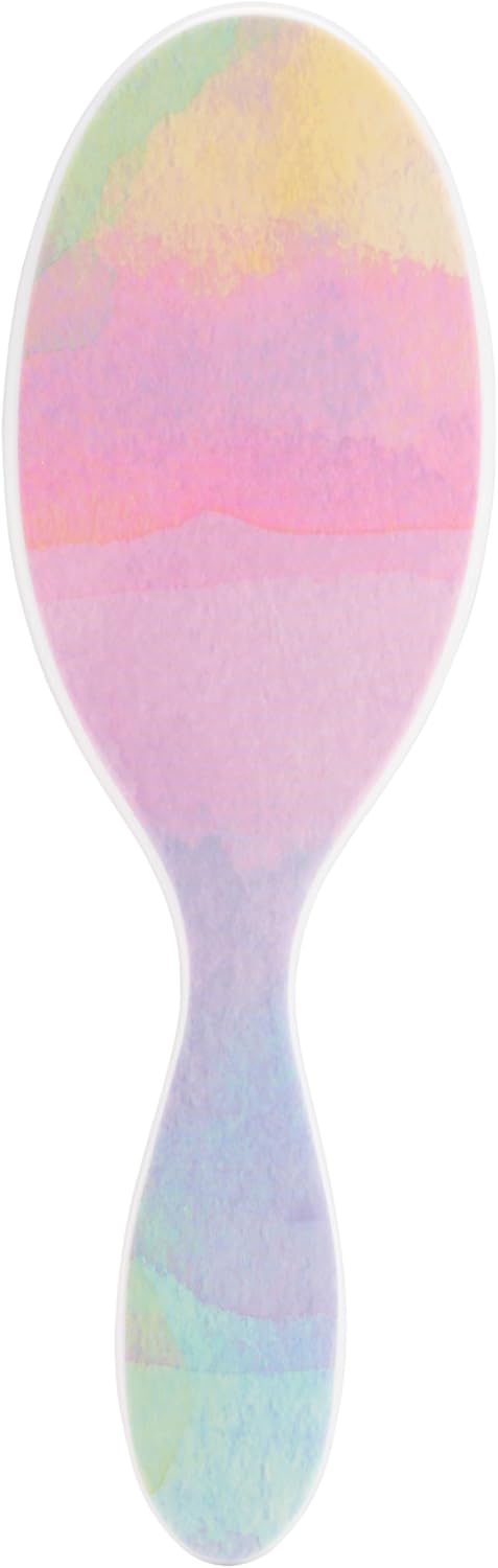 Wet Brush Original Detangler Brush - Colour Wash, Stripes - All Hair Types - Ultra-Soft IntelliFlex Bristles Glide Through Tangles with Ease - Pain-Free Comb for Men, Women, Boys and Girls