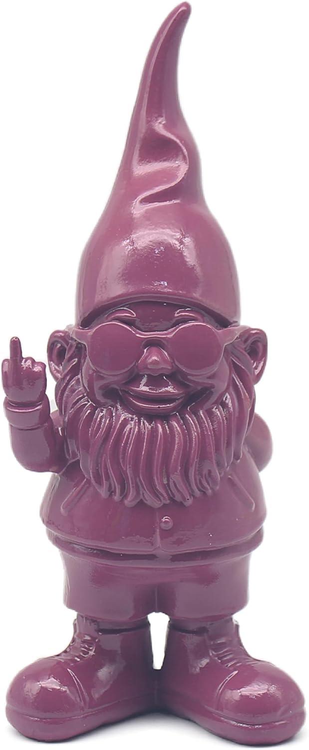 Lesser & Pavey Gnomes Behaving Badly Pur 20cm Figurines Statues For Home Decor | Ideal Ornaments Friendship Gifts For Women & Men | Lovely Table Centerpiece & Living Room Accessories