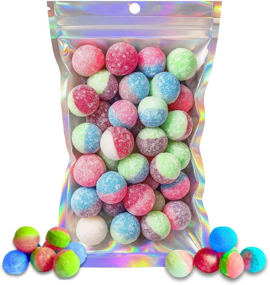 Extreme Mega Sour Sweets Challenge (250g) | Worlds Sourest Sweets | Assorted Mixed Fruit Flavours | Packed in a Resealable Pouch | Long Expiry