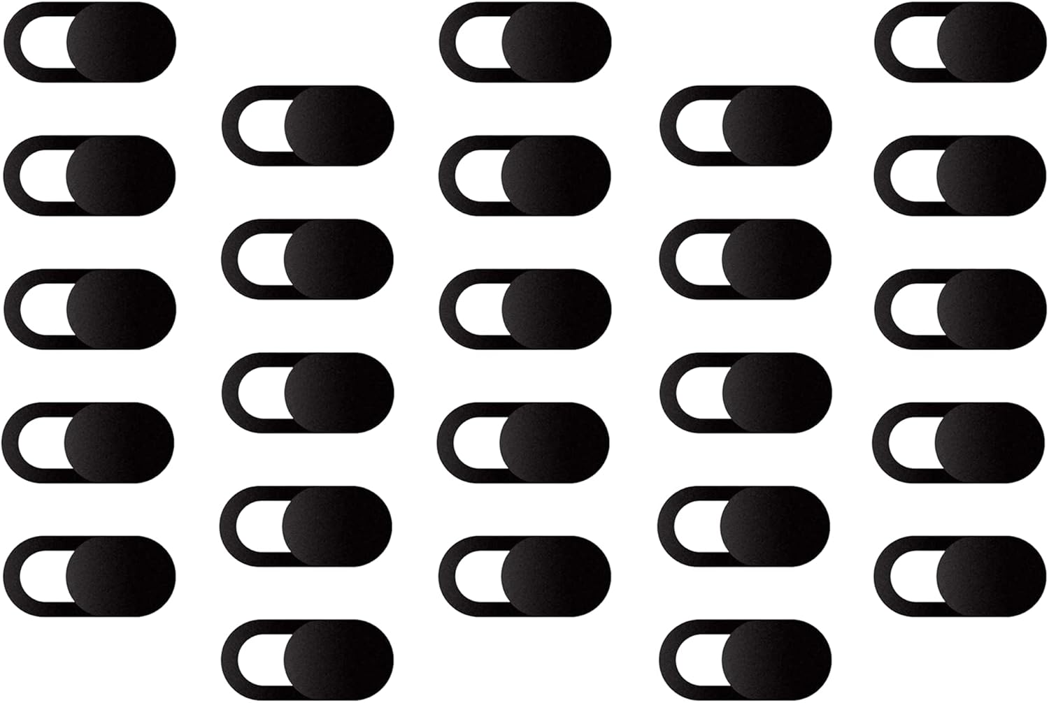 ReFind [25pcs] Camera Cover Slide Blocker – Privacy Sticker and Webcam Protector for Laptop, PC, MacBook, iPhone, Android and Computer Accessories