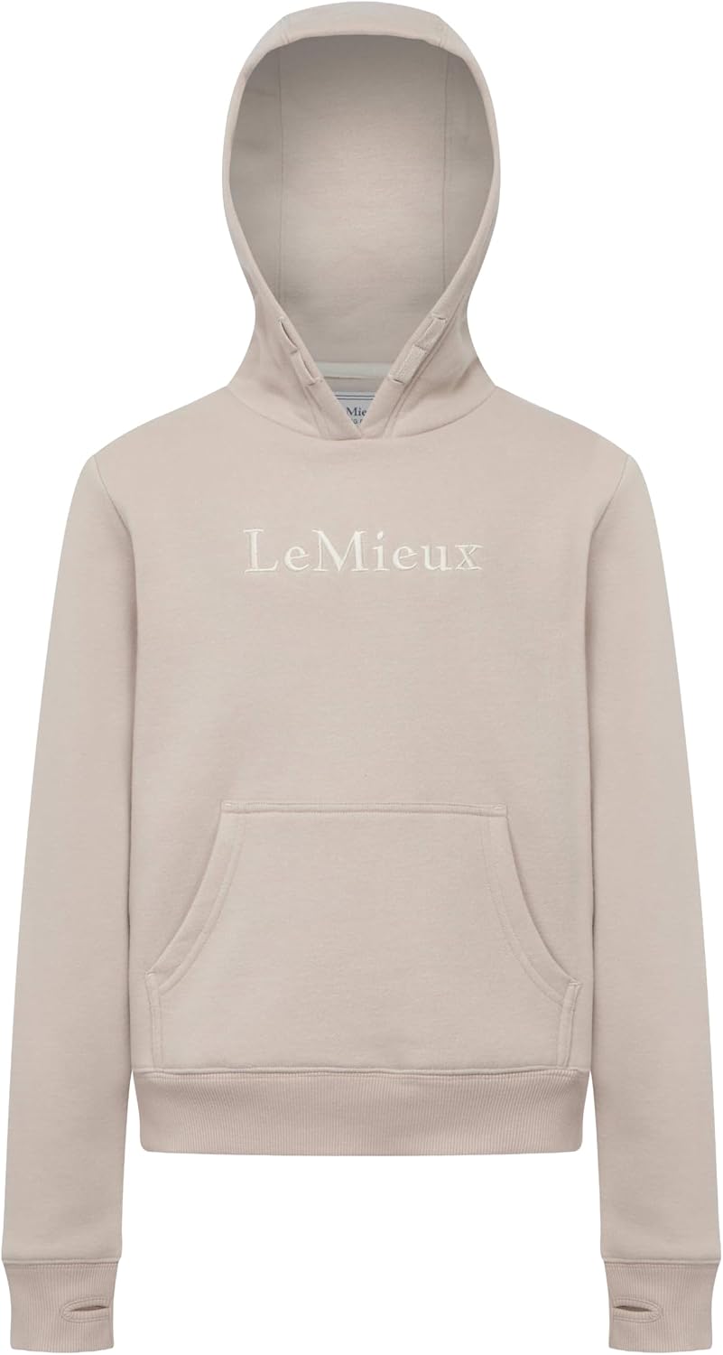 LeMieux Young Rider Classique Hoodie - Childrens Relaxed Fit - Super Soft - Kids Long Sleeve Lightweight Horse Riding Sweater