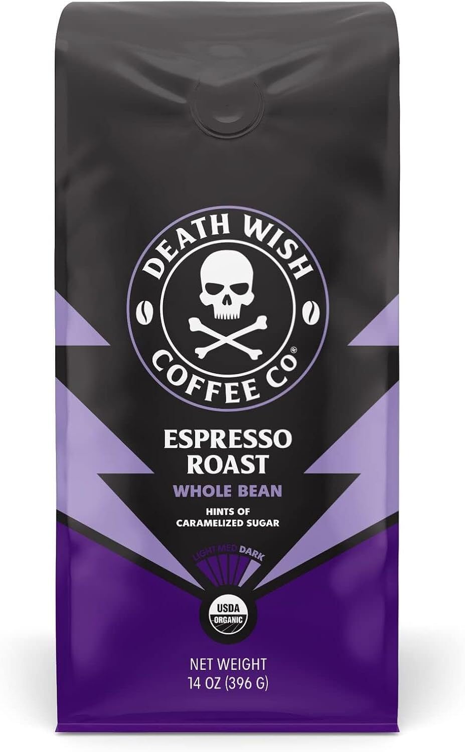 Death Wish CoffeeOrganic Espresso Roast 14OZ
