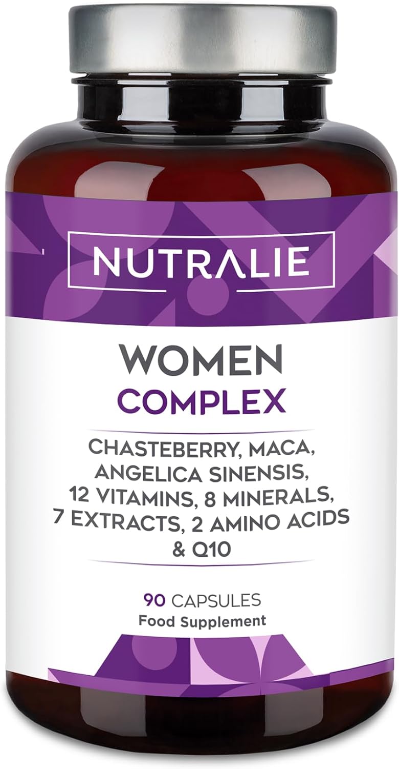 Women Complex - Women Multivitamin with 20 Vitamins & Minerals Vitamin B + C + D - Energy + Skin + Bones - Hormonal Balance - 90 Tablets