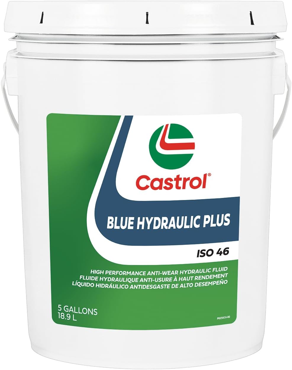 Castrol Blue 'Hydraulic Plus 46' Hydraulic Fluid - 5 Gallon