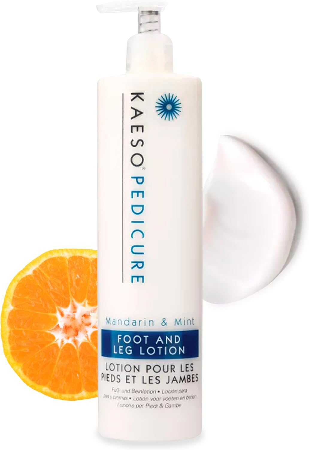 Kaeso Mandarin and Mint Yoghurt Foot/ Leg Lotion 495 ml