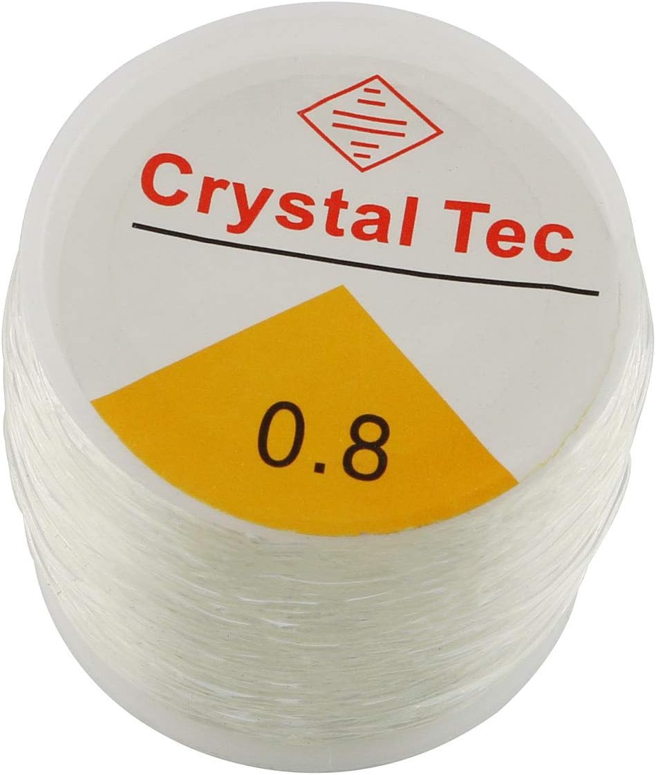 E-outstanding Beading Wire Stretch Thread 100m/Roll 0.8mm Elastic Crystal Line Cord String Rope for Jewelry Making Supply DIY Necklace Bracelet