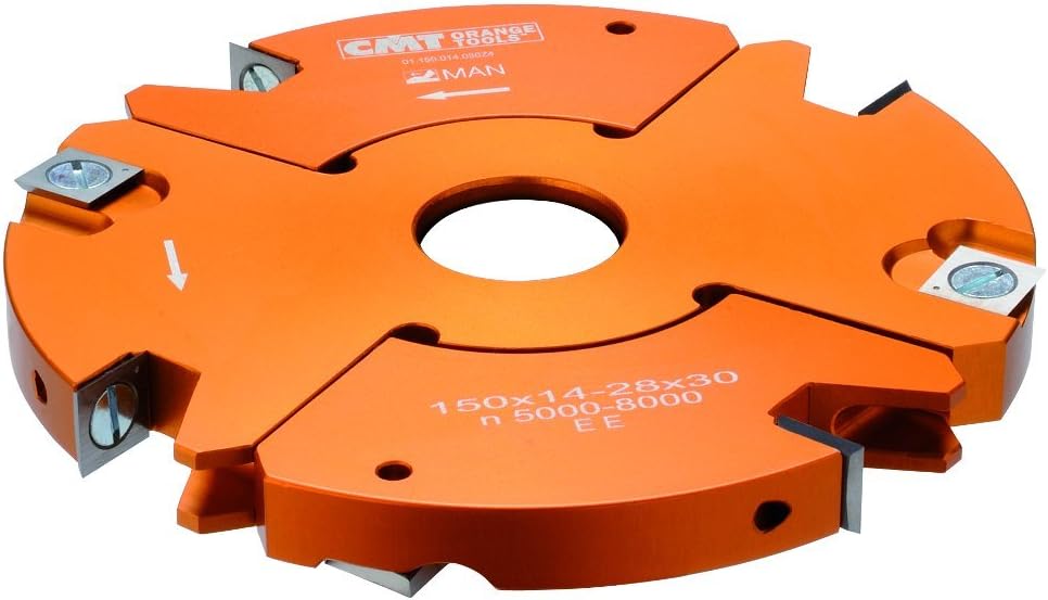 CMT 694.021.31 Two-Piece Adjustable Grooving Set, 5-29/32-Inch Diameter, 1-1/4-Inch Bore