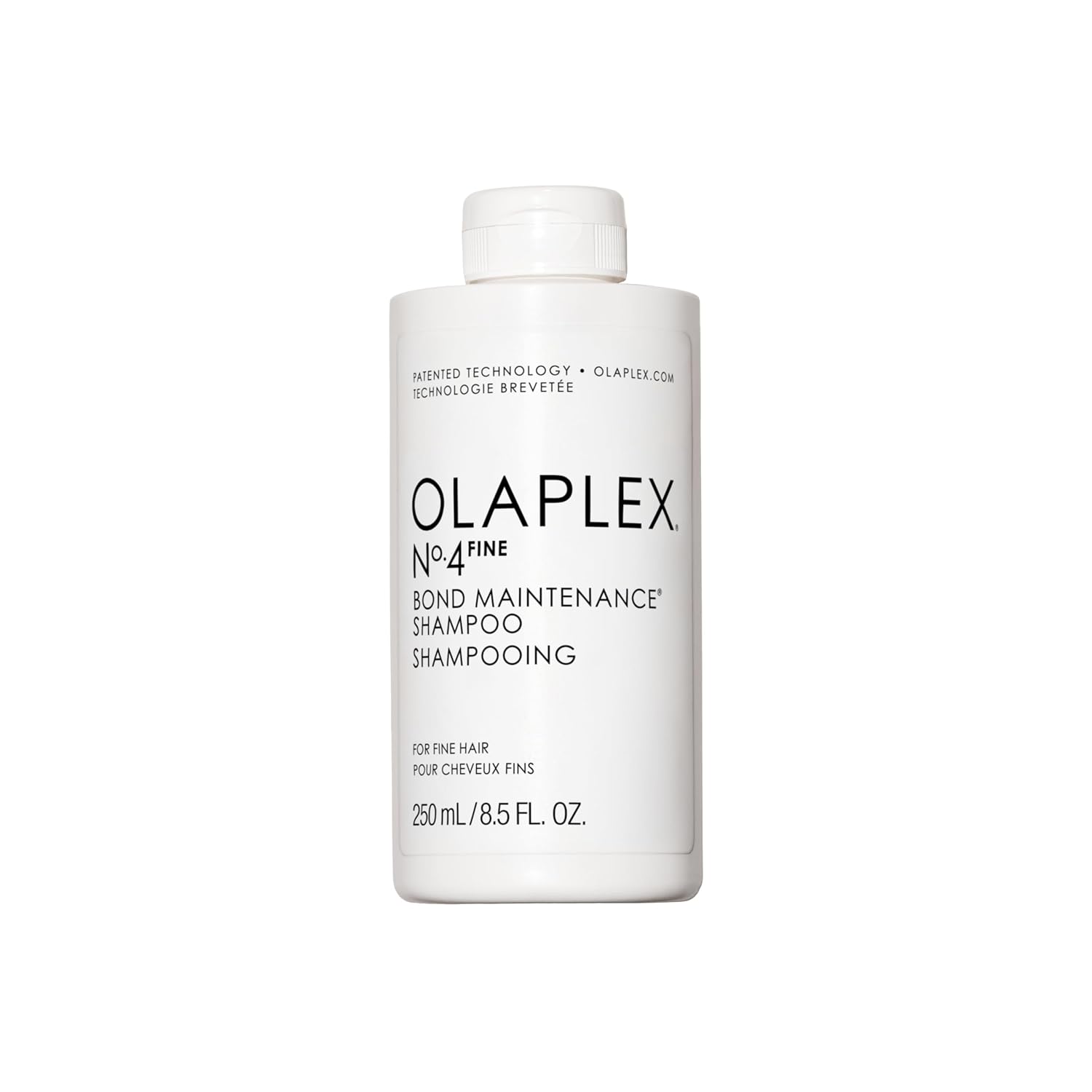 Olaplex No.4 FINE Bond Maintenance Shampoo, Ultra-light, Clinically Proven Fine Hair Shampoo to Volumize & Strengthen (8.5 Fl Oz)