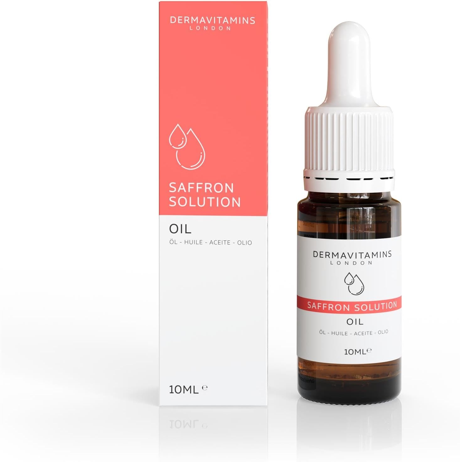 Dermavitamins 100% Natural Saffron Solution Oil - 10ml