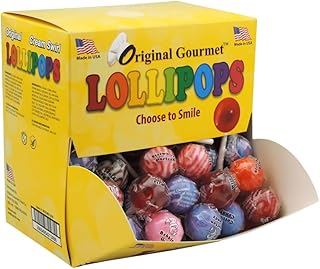 Original Gourmet Change Maker Mini Cream Swirl and Original Lollipops, 100 Count (Pack of 1), 0.02 pounds