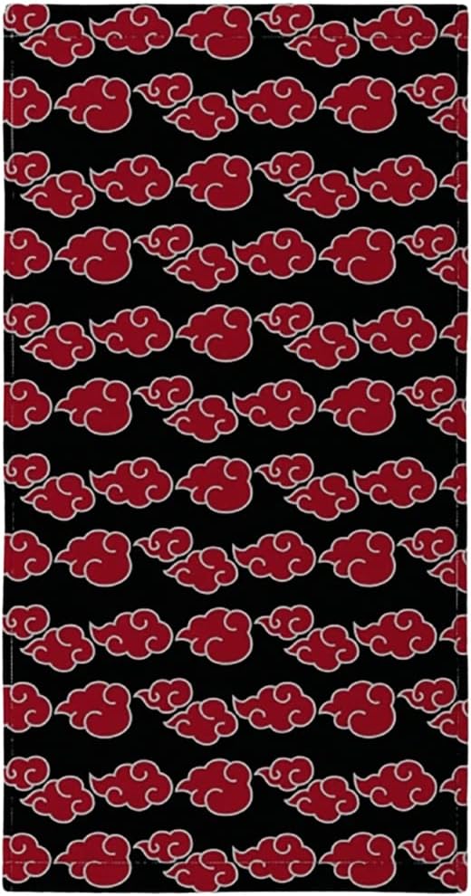 Franco Naruto Anime Akatsuki Super Soft Cotton Bath/Pool/Beach Towel, 60 in x 30 in, (Official Licensed Naruto Product)