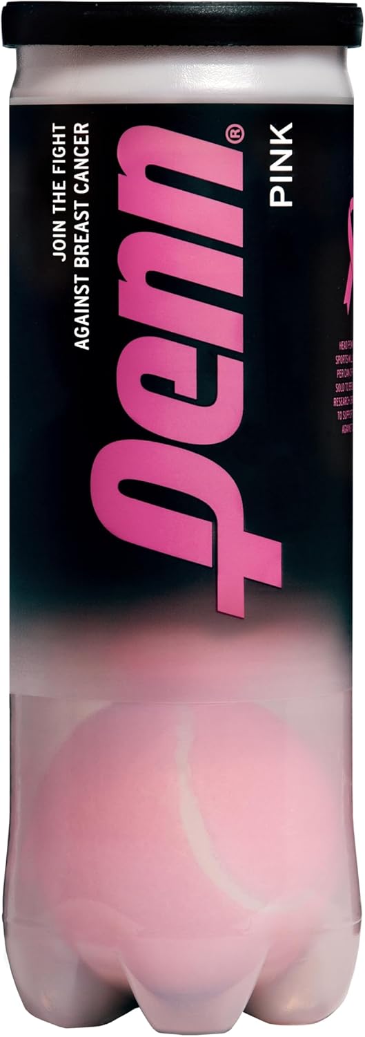 Penn Pink Championship Extra Duty Tennis Ball Can