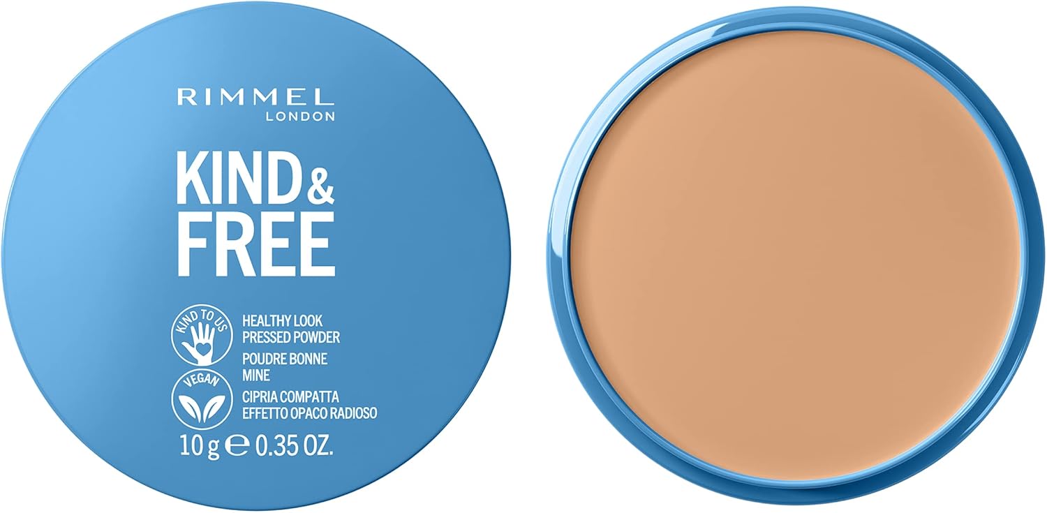Rimmel Kind + Free Natural Finish Pressed Powder, Light 020