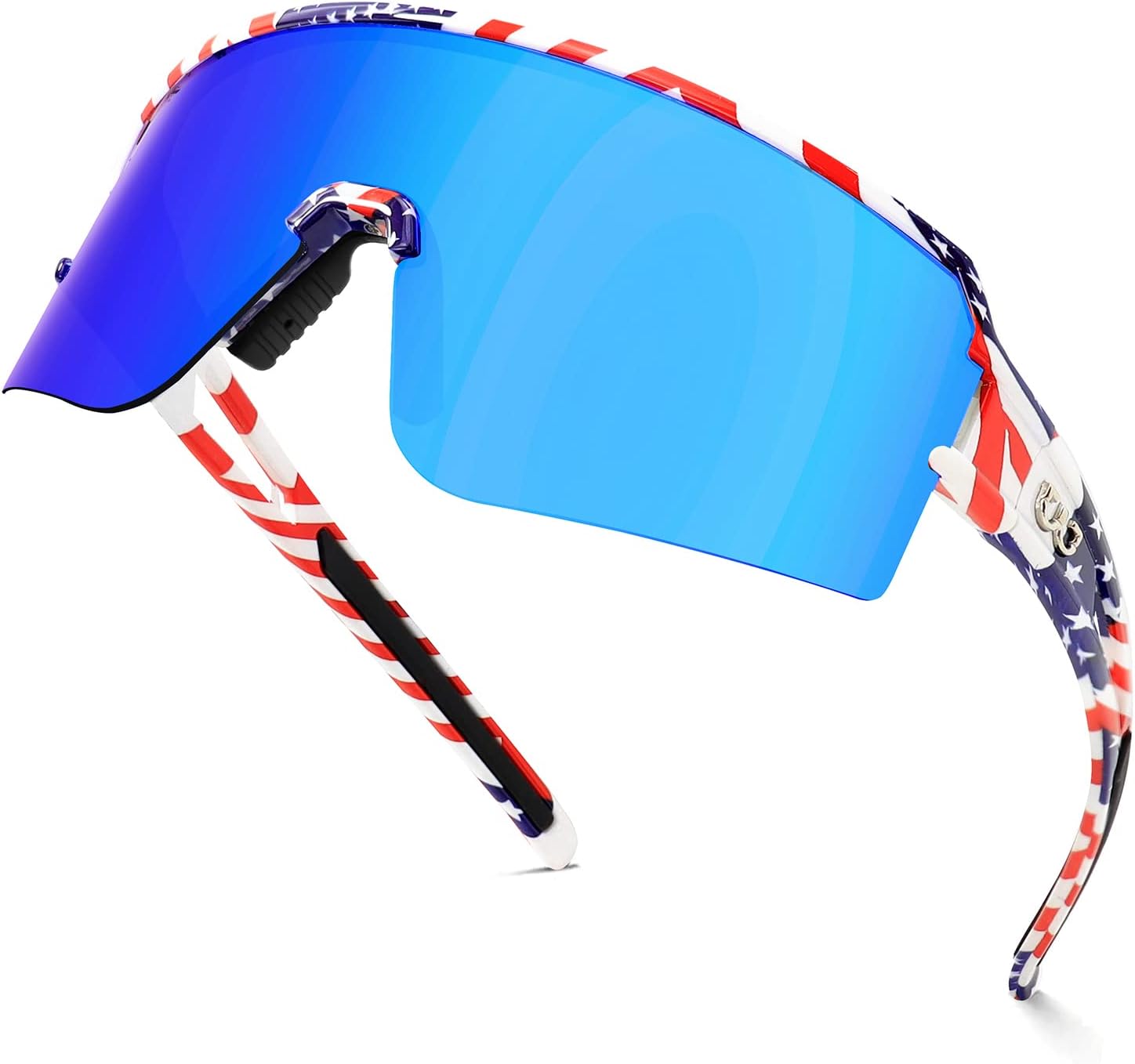 FMY Polarized Cycling Glasses Sports Sunglasses,UV400 Protection Eyewear Baseball Running Fishing for Men Women Youth