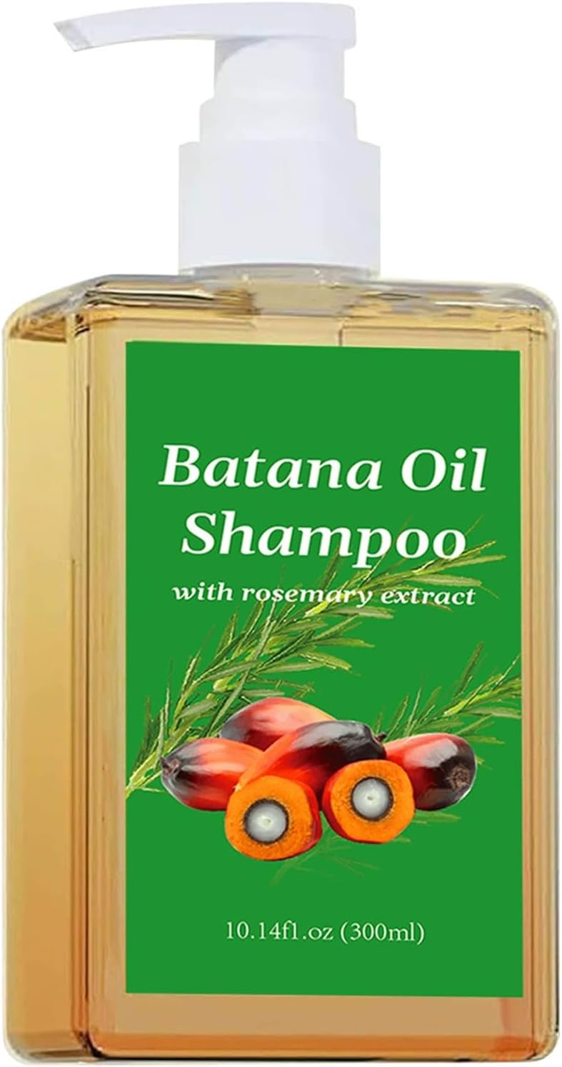 Fashion Base Batana Oil Shampoo, Rosemary Extract, 300ml/10.14oz, Hair Growth, Nourishing & Scalp Care