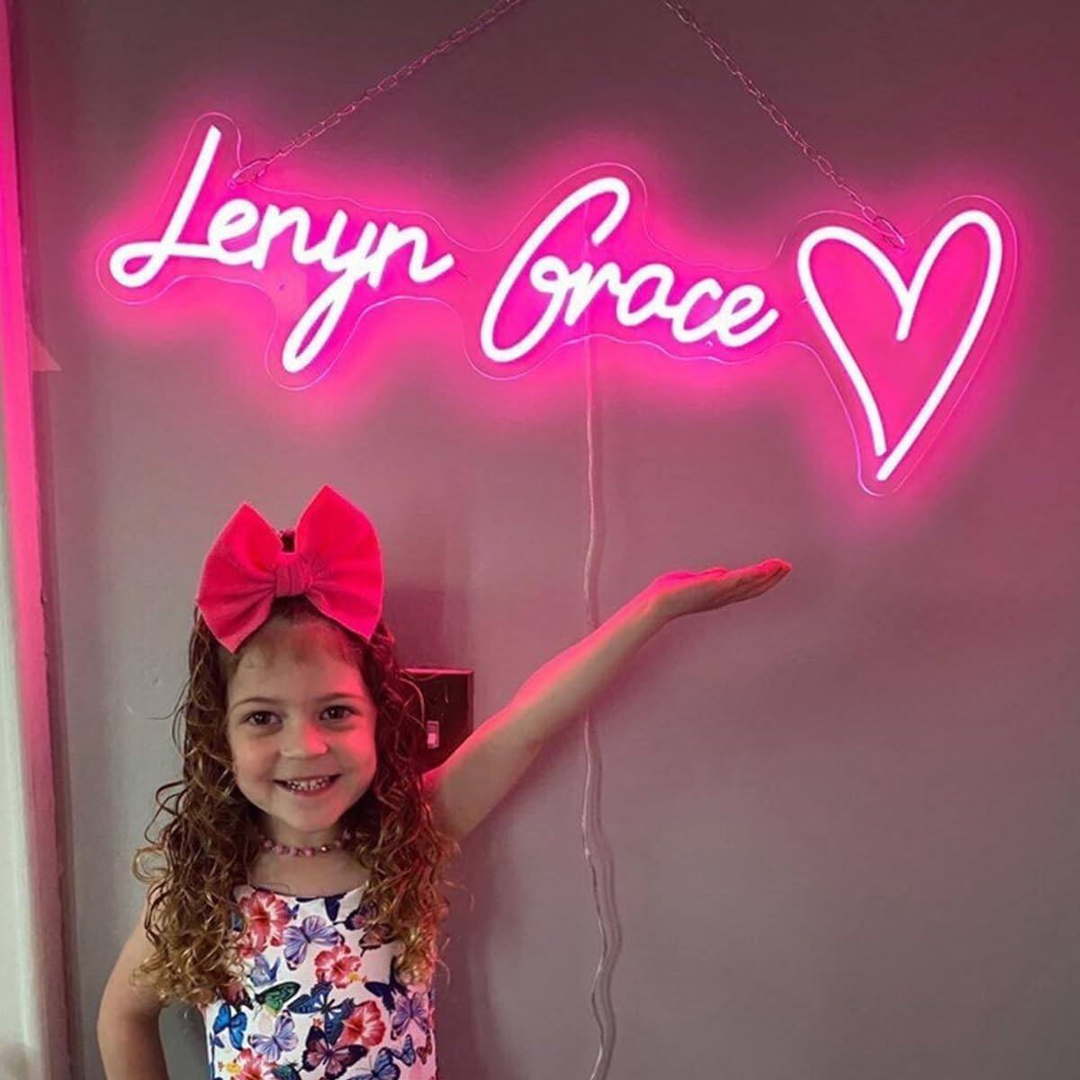 Custom Neon Signs, Personalized Neon Signs Customizable for Wall Decor Wedding Party Birthday Gift Bar Bedroom Game Room Neon Night Light(Optional 12" to 60")