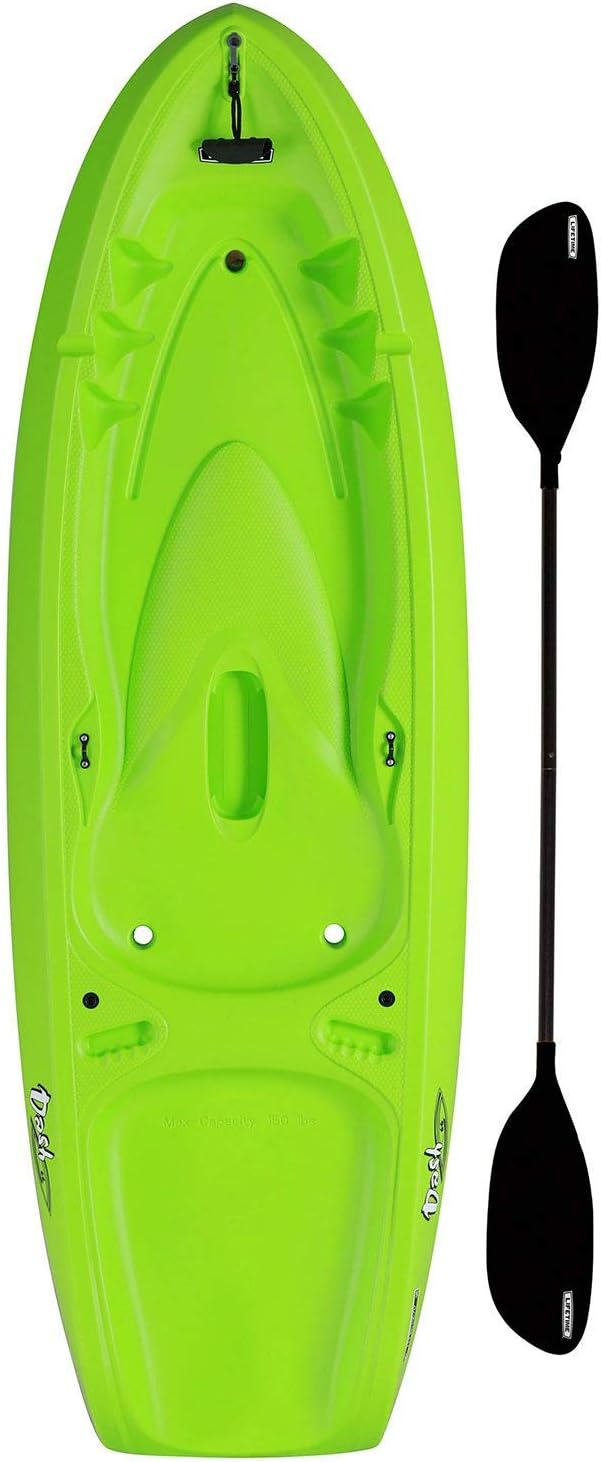 Lifetime Dash 66 Youth Kayak (Paddle Included), Lime Green
