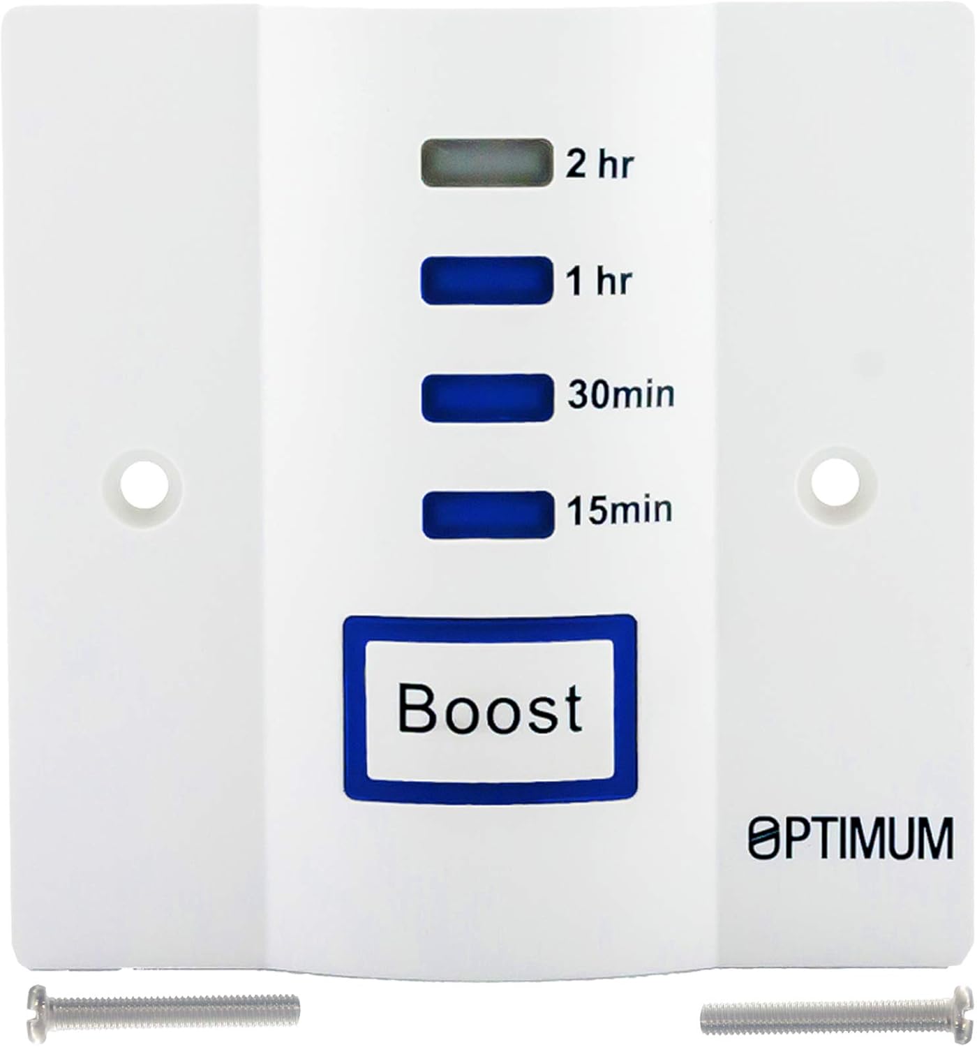 SPARES2GO Energy Saving 15 Minute to 2 Hour Electronic Boost Timer for Immersion/Room Heater