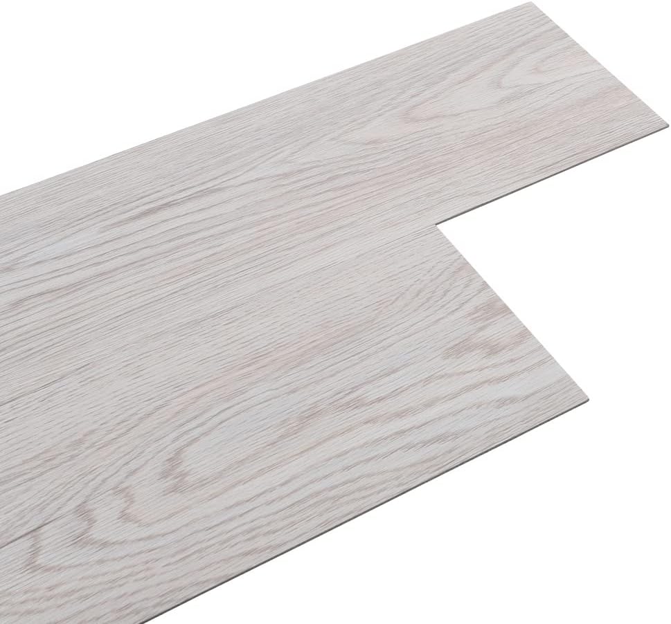 INMOZATA 36Pcs Self-Adhesive PVC Flooring Planks Floorboard Planks Floor Stickers Waterproof Floor Tile for Kitchen Bathroom Home