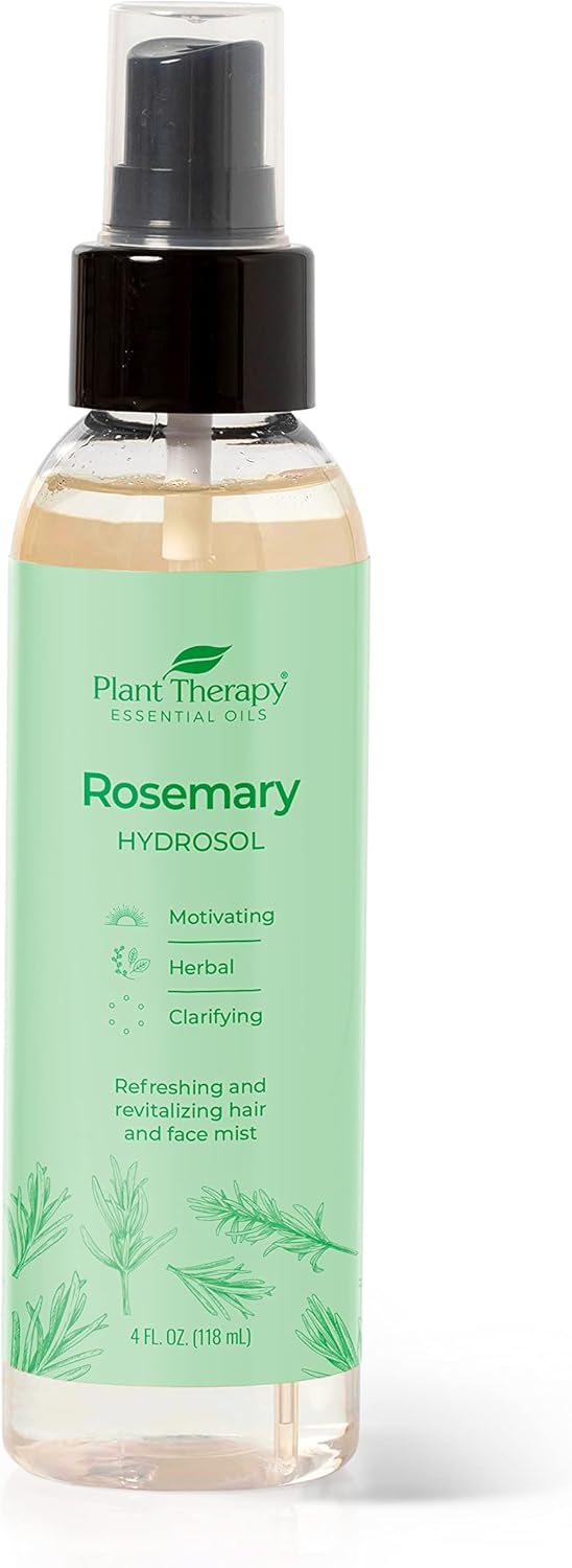 Plant Therapy Rosemary Hydrosol 4 oz (Flower Water) by-Product of Essential Oils