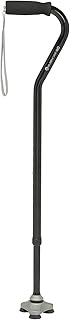 HurryCane Go HCANE-BK-G2 Walking Stick with T Handle, Black