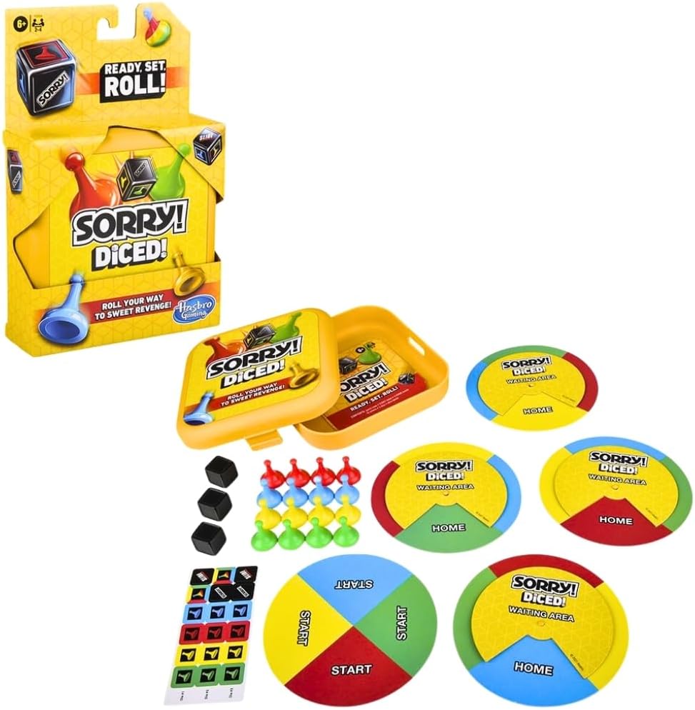 Hasbro Gaming Sorry DICE Game