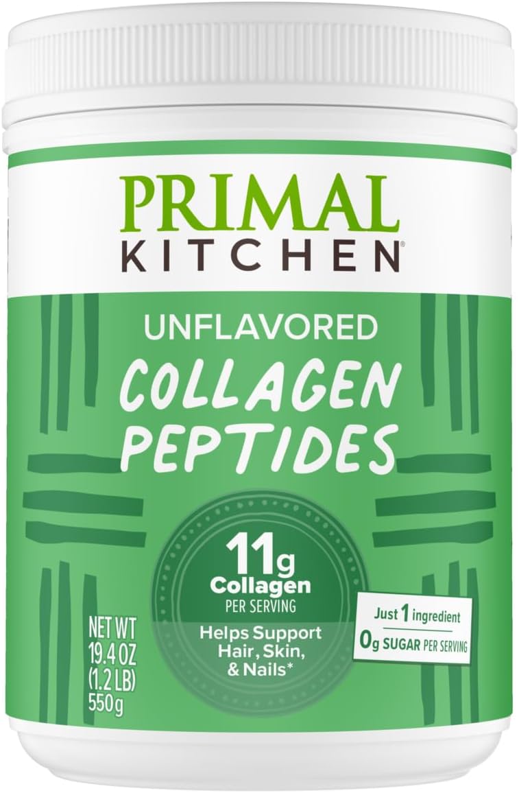 Primal Kitchen Collagen Peptides, Unflavored Collagen Powder, 1.2 Pounds