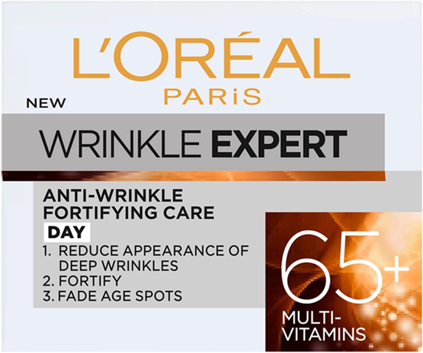 L'Oreal Wrinkle Expert Fortifying Skin Care for 65 Plus Years, 50ml
