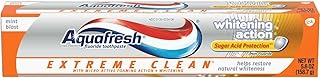 Aquafresh Extreme Clean Whitening Toothpaste - 5.6 oz, Pack of 6