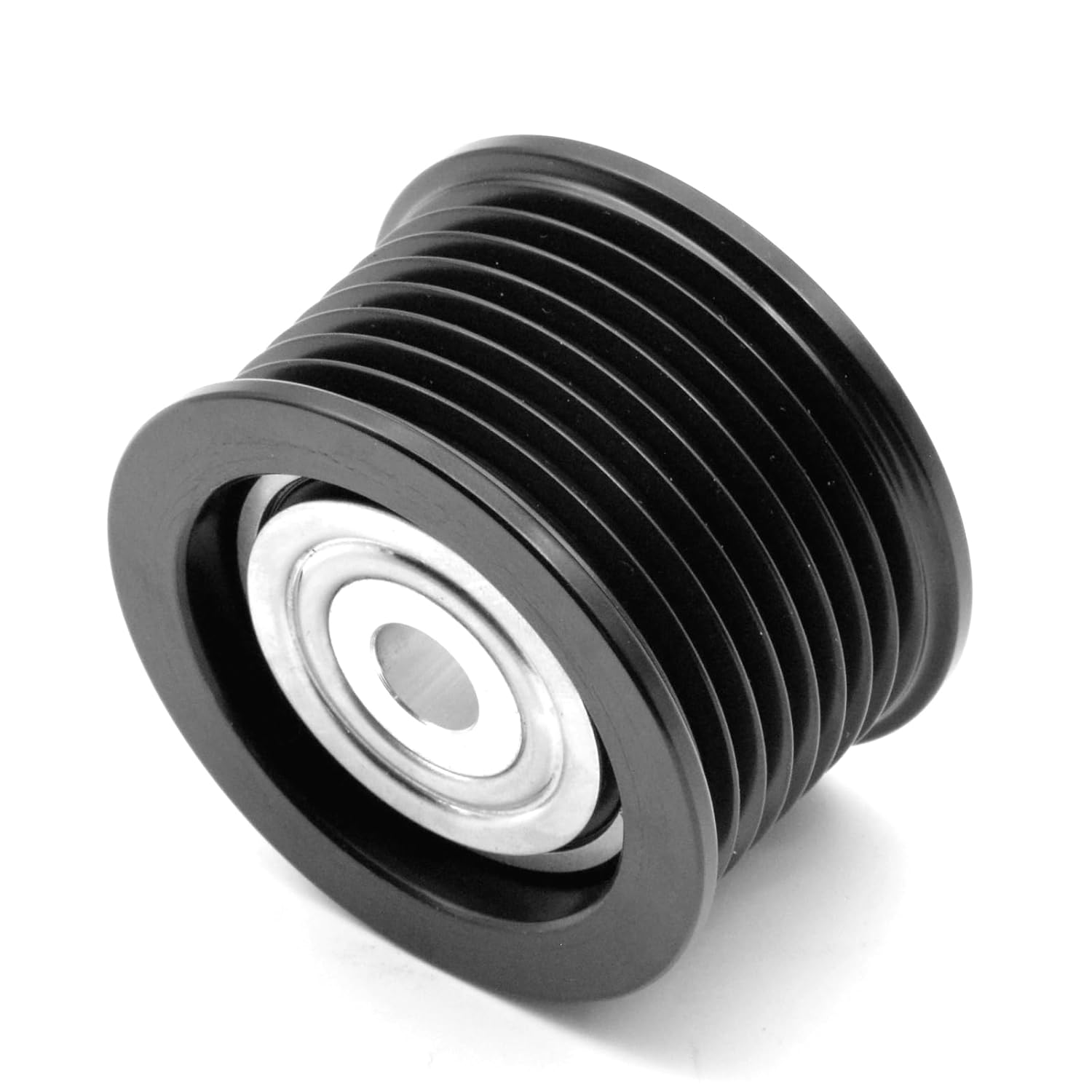 Drive Belt Tensioner Idler Pulley Compatible for Toyota Land Cruiser Sequoia 2008-2021,Tundra 2007-2021,Lexus LX570 2008-2021, GX460 2010-2021 16603-38010