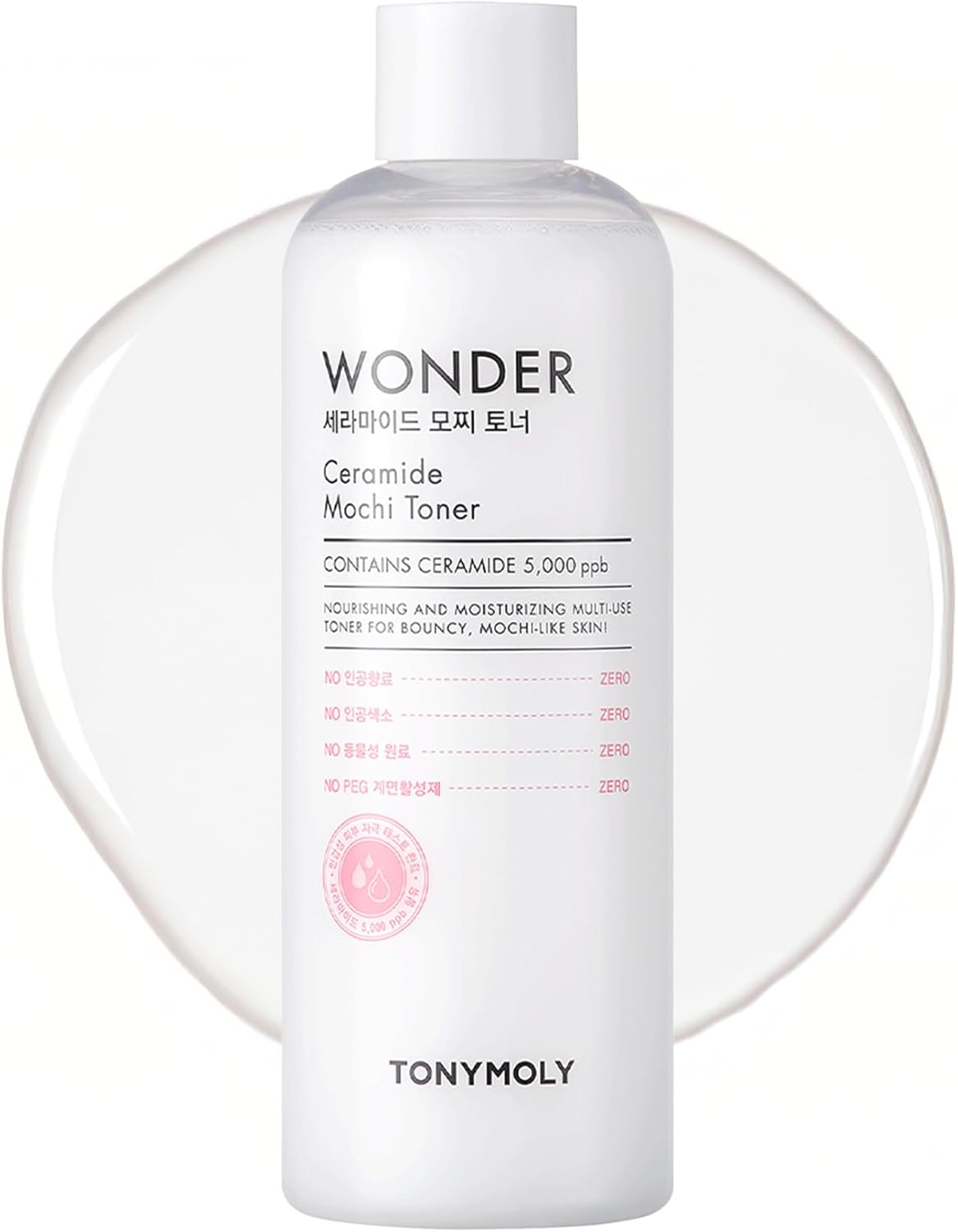 TONYMOLY Wonder Creamide Mochi Toner Nourishing Hydrating Toner for Smooth, Dewy Skin – Enriched with Creamide Complex
