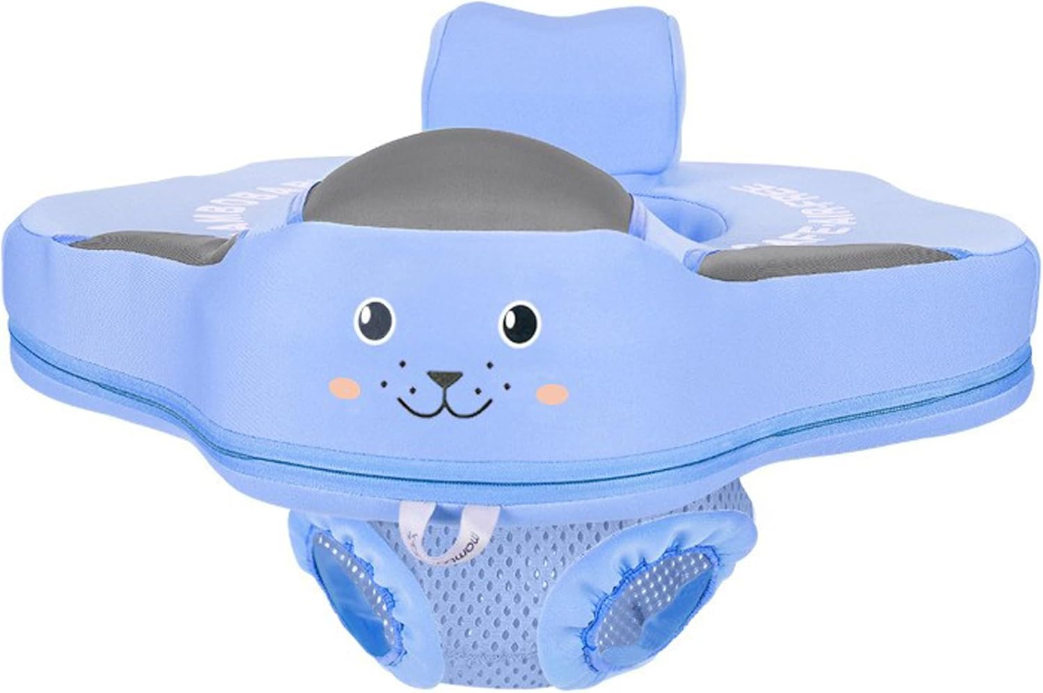 Mambo Baby Pool Float Non Inflatable Baby Float Baby Swimming Float with Safe Seat for Age 3-24 Months Toddler
