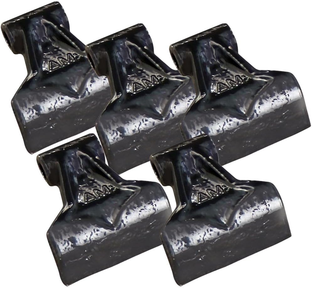 Titan 3" Wide Replacement Steel Flail Hammer Blade for Tractor Mowers 5 Pack